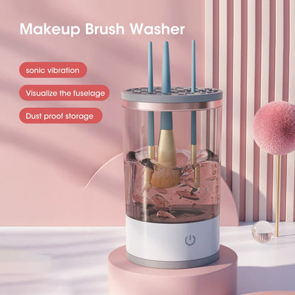 Nettoyeur Électrique de Pinceaux de Maquillage