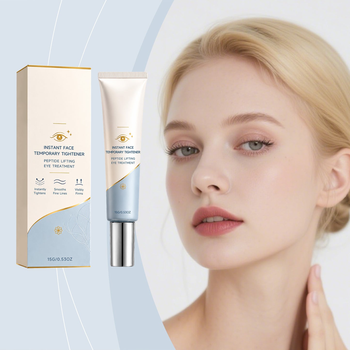 Soin liftant contour des yeux aux peptides — tube 15 g