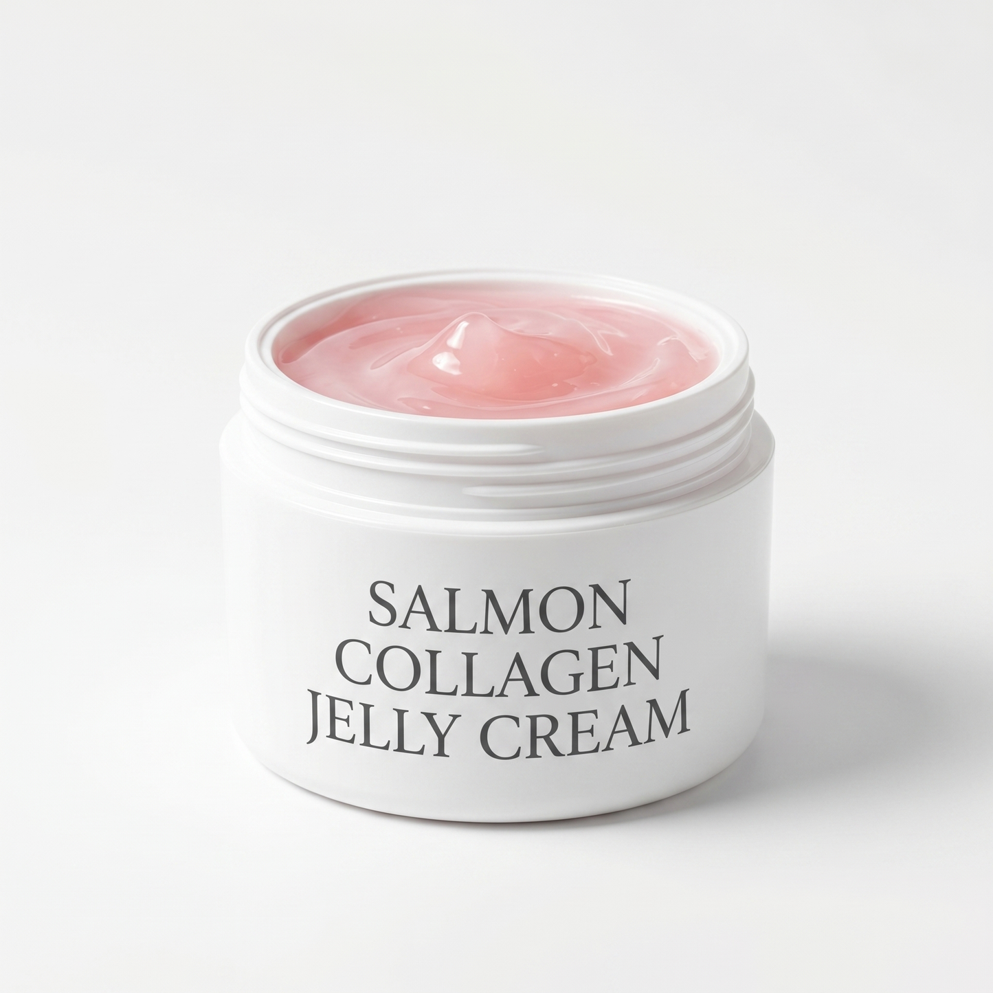 Crème Jelly Collagène de Saumon — packshot studio fond blanc