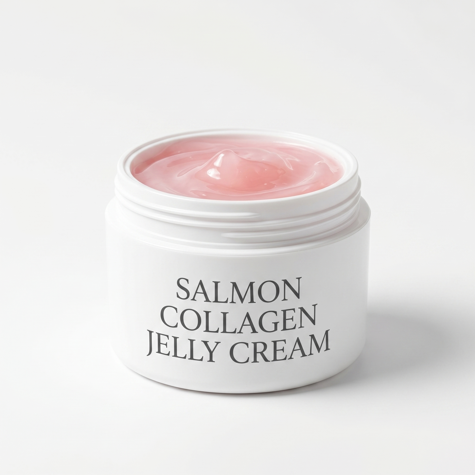 Crème Jelly Collagène de Saumon — packshot studio fond blanc